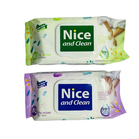 Baby Wet Wipes (80 Sheets Pack)