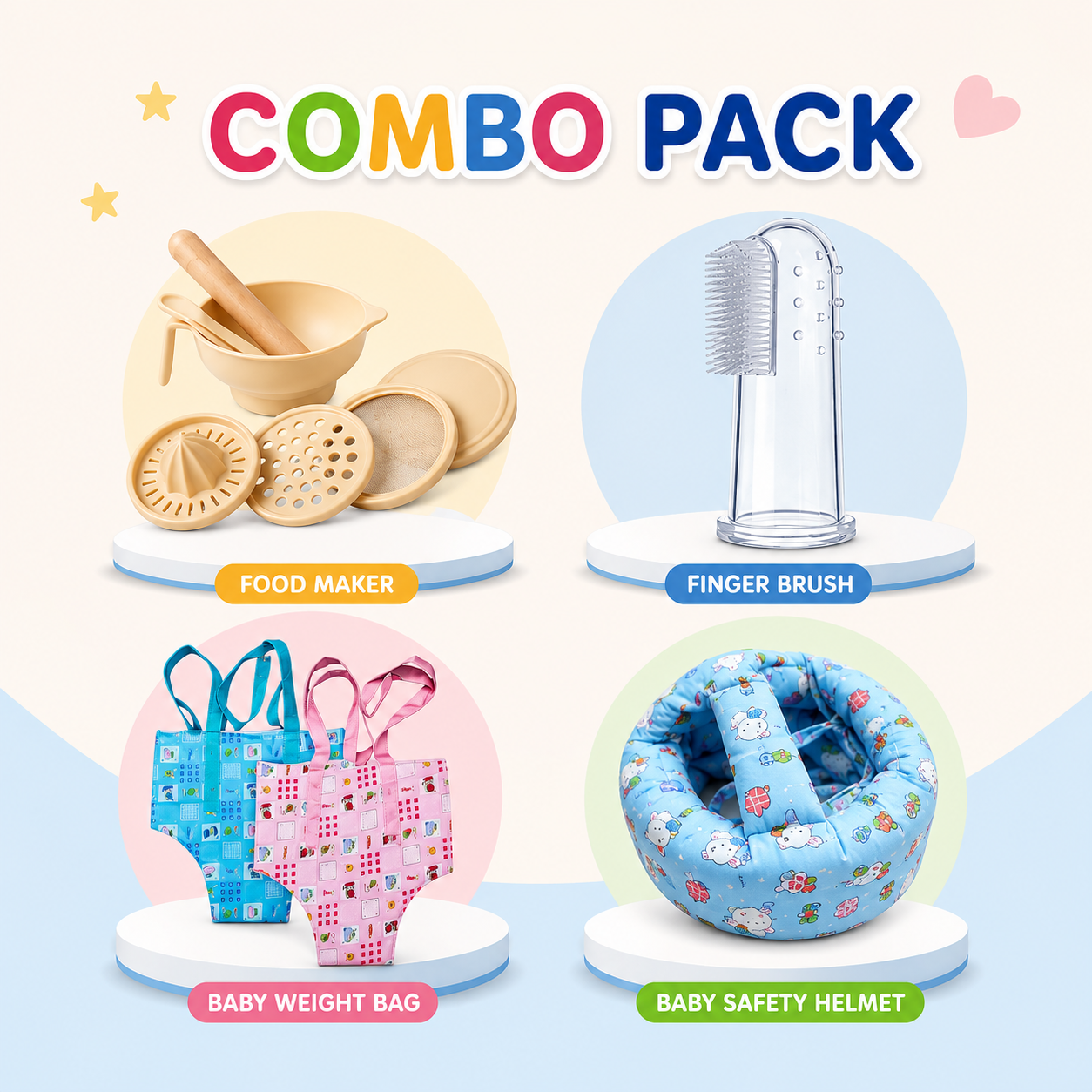 Algo 4-in-1 Baby Essentials Combo Pack